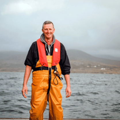 Irish Sustainable Salmon Fisherman