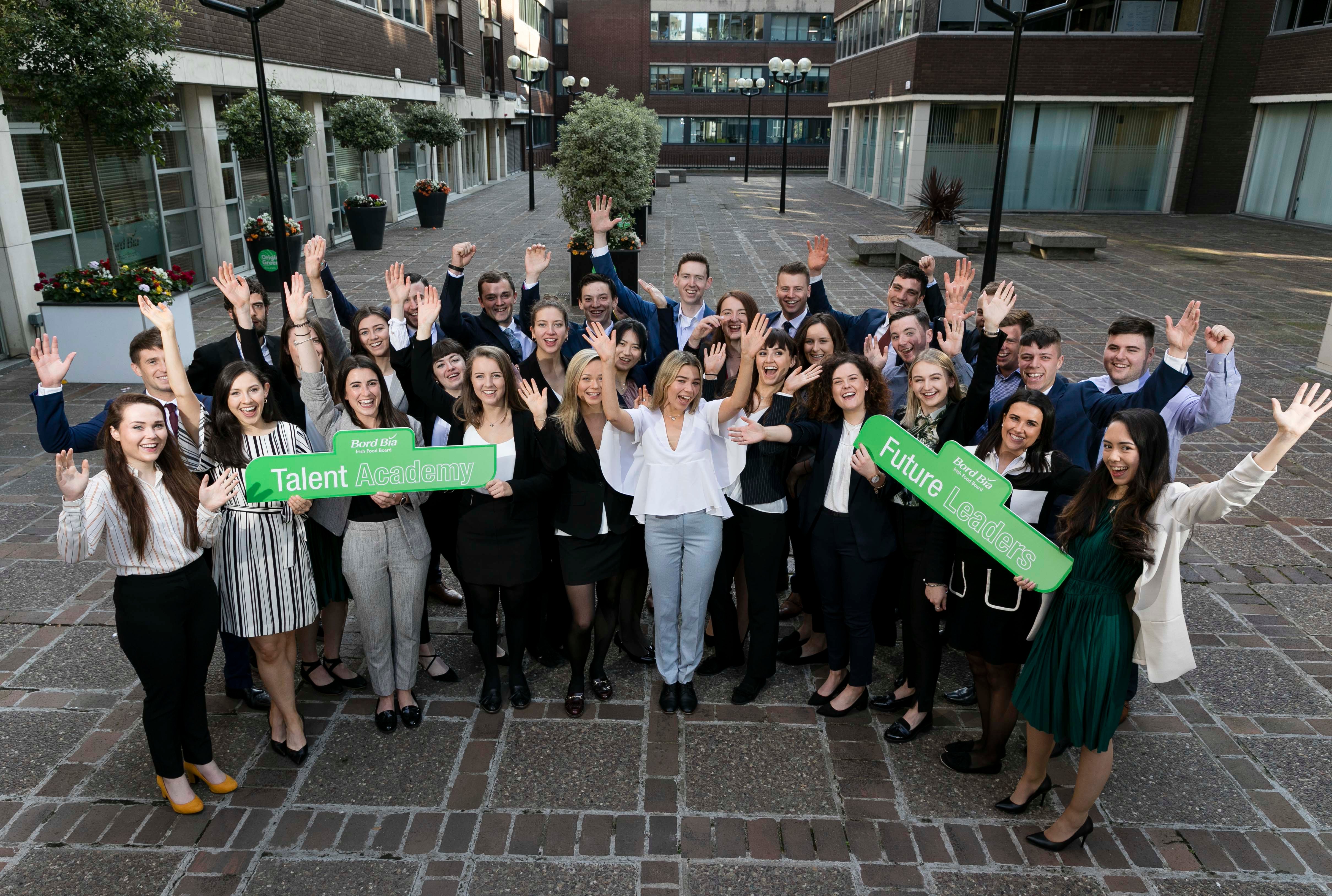 Bord_Bia_Post_Grads_Outside_Bord_Bia_Dublin_Office