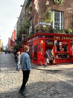 Visiting Temple Bar