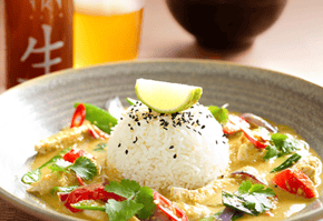 Asahi's Red Curry
