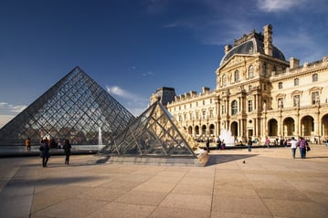 Figure 3: Image of the Louvre Museum in Paris. Taken from www.cntraveler.com
