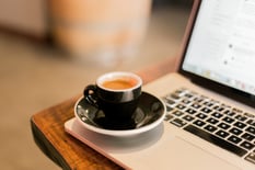 Staying motivated: virtual coffee