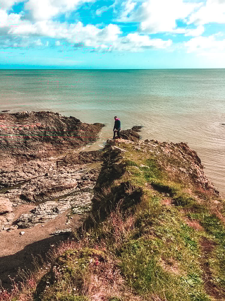 Portrane Donabate cliff walk beach