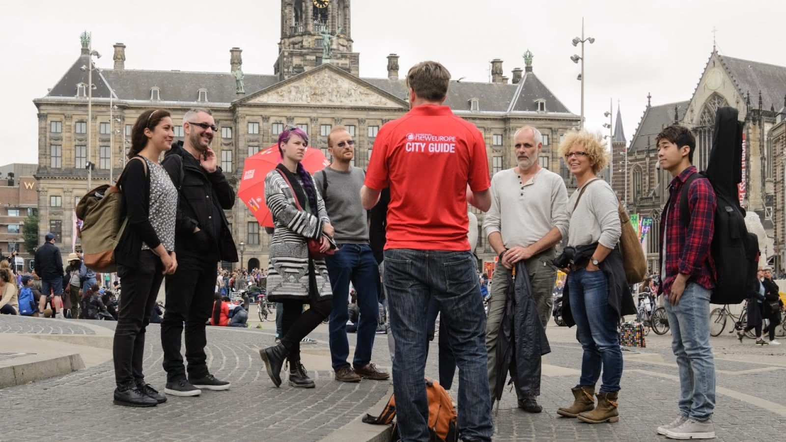 Walking tour in Amsterdam