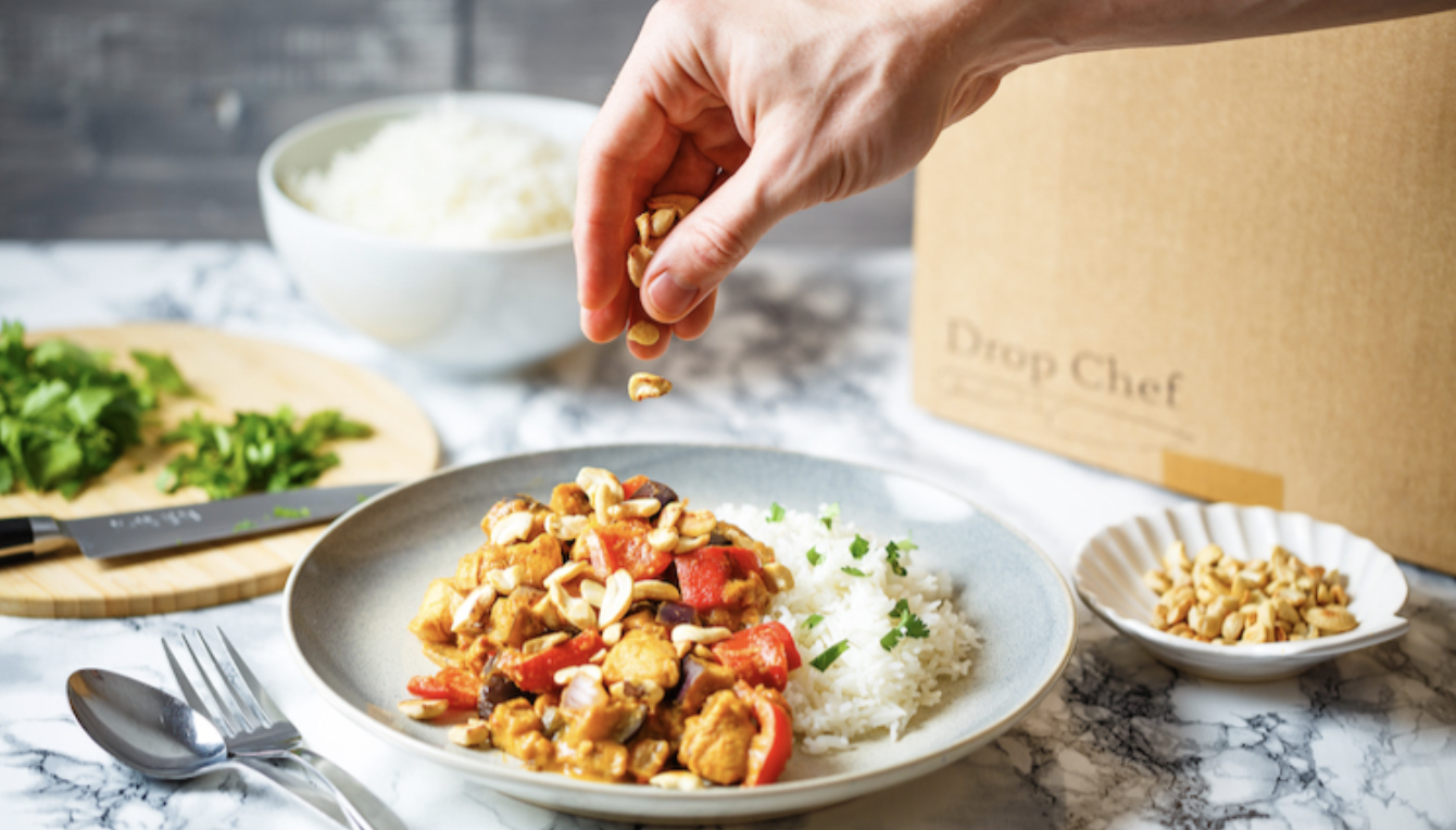 Meal subscription box cooking